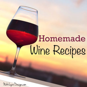 Dandelion Wine, Grape Wine and Cherry Wine Recipes