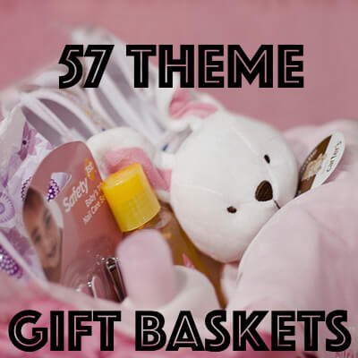 57 Theme Gift Basket Ideas - ideas on what to create your own gift baskets at a reasonable price.