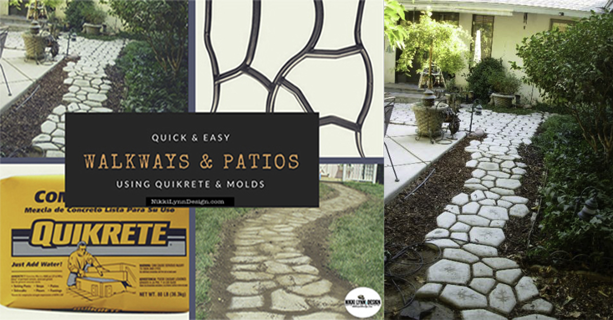 How To Make A Patio With Quikrete Patio Ideas