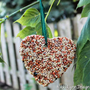 How To Make Hanging Homemade Birdseed Ornaments