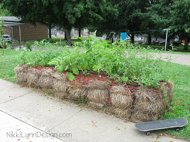 Straw Bale Garden