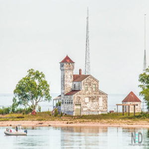 Plum Island Lighthouse Door County Wisconsin Great Lakes