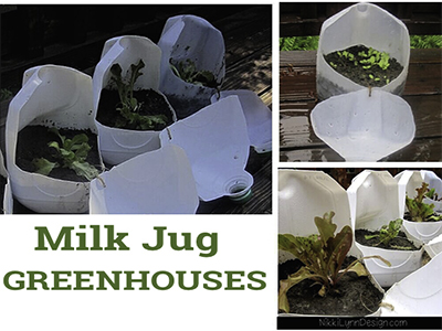 10 Resourceful Uses for Milk Jugs