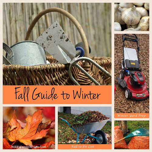 Fall Guide to Winter - Jobs that need to be completed before the snow flies.