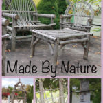 Garden Crafts - A collection of garden crafts that you can make by collecting FREE resources. Add visual appeal to your garden by using wood and sticks from nature.