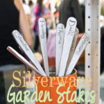 Silverware Garden Stakes