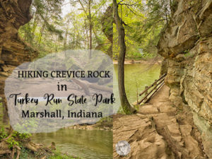Hiking Crevice Rock