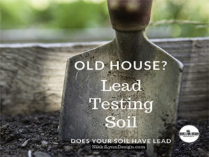 Test Your Soil For Lead