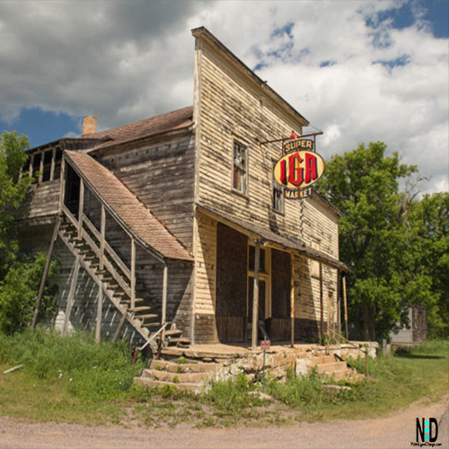 Old IGA Store in Watson Michigan