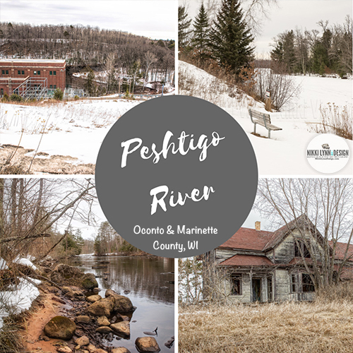 Sunday Drive in Early March - Peshtigo River and Caldron Falls Dam
