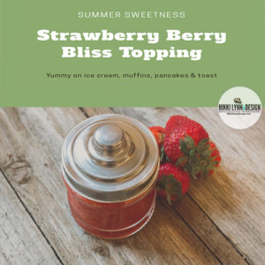 Strawberry Berry Bliss Topping