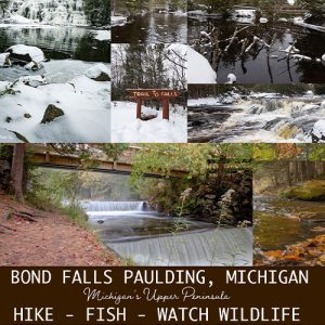 Bond Falls In Paulding Mi...