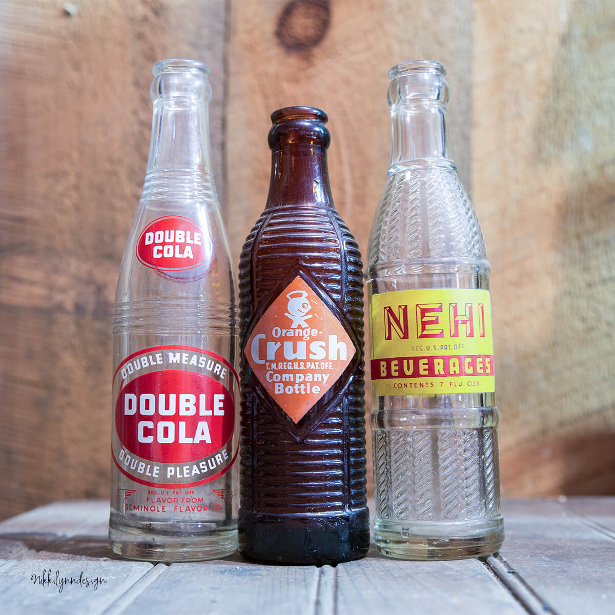 Vintage Soda Bottles and Beverage Advertising